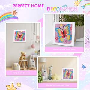 Nuevo Producto Popular: Mini Pintura de Diamantes para Niños, Diseño de Mariposa, Apto para Principiantes - Product Image 5