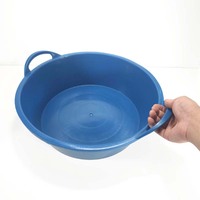 Seau à béton robuste pour chantier, qualité DIY, support OEM/ODM, bac de stockage en plastique, seau mélangeur de béton 40x12cm