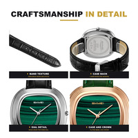 SKMEI 2731 OEM ODM Montre-bracelet classique de mode personnalisée avec logo, vente en gros pour femmes, bracelet en cuir véritable, étanche 30M