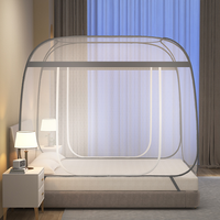 Moustiquaire portable anti-chute pour yourte mongole, installation facile pour la maison