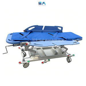 Carro de Transporte Médico Boan, Cama Hidráulica con Elevación ABS, Carrito de Examen de Emergencia, Carro Multifuncional para Hospital - Product Image 1