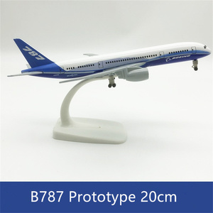 Modèles d'avions en alliage Boeing B737 B747 B777 B787 de 20 cm, jouets souvenirs d'aviation en gros de Chine - Product Image 2