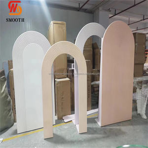 SMOOTH New Design Arch <b>Backdrop</b> <b>Stand</b> Set of 3 Arch <b>Stand</b> <b>Wedding</b> <b>Backdrop</b> Acrylic PVC With Good Quality - Product Image 6