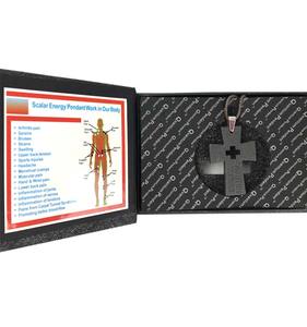 Liontin kuantum 2025 asli dengan batu teknologi Jepang liontin salib energi Sains skalar kuat - Product Image 3