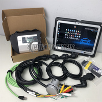 Tablette CF33 de haute qualité, Multiplexeur MB Star C4 V2023.09, Outils de diagnostic MB SD Connect Compact 4, Ensemble complet de câbles d'outils de diagnostic