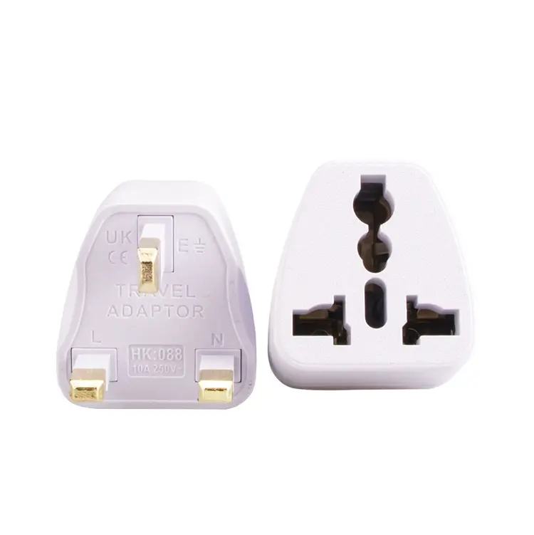 Hot sale universal electric UK ac adapter for travel UK power plug adaptor converter
