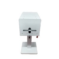 Penutup Stand Printer Foto Instan Metalik DNP RX1HS P525L Warna Putih Hitam untuk Pesta Pernikahan, Kompatibel dengan Kamera