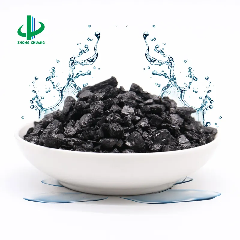 0,48 насыпной плотности угля на основе гранулированного активированного угля черного цвета