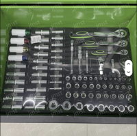 Chariot de rangement d'outils en acier certifié CE avec kit d'outils de mécanicien de 200 pièces, chariot d'atelier personnalisable OEM