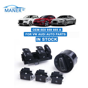 ปุ่มควบคุมกระจกไฟฟ้าระบบไฟฟ้า MANER 5E0959855A สำหรับรถยนต์ VW Audi Skoda - Product Image 2