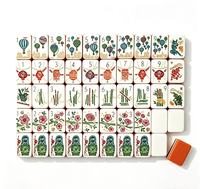 Promenade en montgolfière orange de luxe à 7 étages avec moi, jeu de Mahjong américain manuel, activité de divertissement en plein air