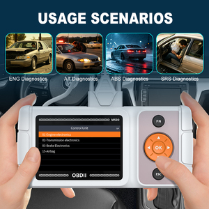 Outil de diagnostic automobile VIECAR M500, contrôle bidirectionnel de tous les systèmes, scanner OBD2, protocole CAN-FD, 12V essence, outil de diagnostic OBD préprogrammé - Product Image 2