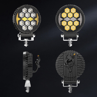 Lampe de travail LED personnalisée de 4 pouces Lampe de travail à faisceau ponctuel LED Lampe auxiliaire externe 4x4 pour tracteur de camion tout-terrain