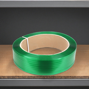 High Quality 16mm Width 0.8mm Thickness PET Bottle Flakes Core Size 200/400mm Manual Packing Strap High Tenacity Carton - Product Image 2