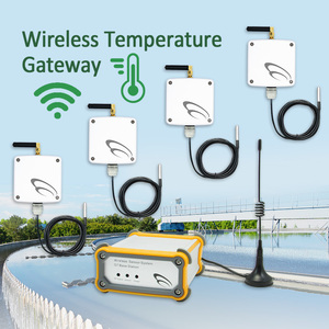 Sistema Inalámbrico de Monitoreo de Temperatura, Sensor RF con 4G/Gateway, Monitor Remoto de Temperatura en Tiempo Real para Acuicultura - Product Image 1