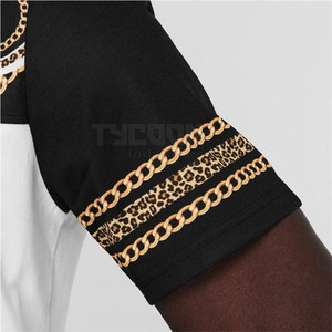เสื้อยืดผู้ชายแขนสั้นพิมพ์ซับลิเมชันดีไซน์ตามสั่ง - Product Image 4