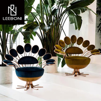 Nouveau design accoudoir salon moderne salon loisirs velours tissu luxe meubles pour la maison fauteuils de loisirs