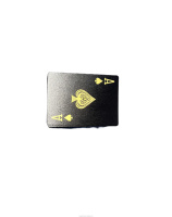 Cartes à jouer en PVC de haute qualité pour Noël et le Nouvel An, boîte cadeau de qualité avec poker en plastique pour les cadeaux de vacances