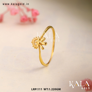 แหวนทองเรียบหรูหราทันสมัยสำหรับผู้หญิงและเด็กผู้หญิง - Product Image 2