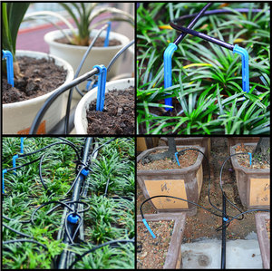 Kit d'irrigation goutte à goutte pour serre, avec goutteurs araignées 2 et 4 voies, et goutteurs fléchés - Product Image 3
