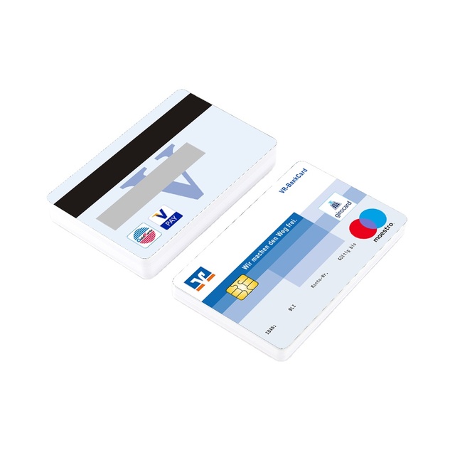 Hotel Door Lock System RFID Smart Card Custom Logo White PVC Card SLE4442 Chip Encoding High Security Waterproof Access Control