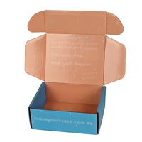 Boîtes d'emballage pour portefeuilles imprimées sur mesure, faible MOQ, design gratuit, boîtes en carton ondulé pour envoi postal