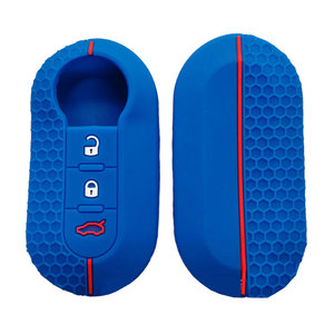 3 bottoni in Silicone custodia per chiave auto a distanza <span class=keywords><strong>Fiat</strong></span> 500 Ducato 500L Lancia Musa <span class=keywords><strong>Panda</strong></span> <span class=keywords><strong>accessori</strong></span> - Product Image 5