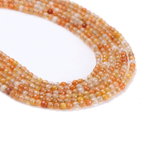 ลูกปัดพลอยออนิกซ์ธรรมชาติทรงรีเหลี่ยมเพชรพลอย ขนาด 3 มม. ด้านหลังแบน สำหรับงานเครื่องประดับ - Product Image 5