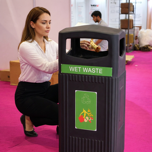 Outdoor Waste Rectangular Plastic <b>Bin</b> Outdoor Recycling Simple Style Open Top Dust <b>Bin</b> for Waste Management made in india <b>bin</b> - Product Image 5