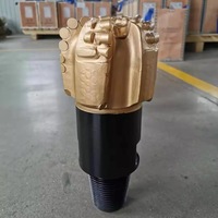 Mèche de coupeur PDC de corps en acier d'api 3 7/8 "4 1/2" 5 1/2 "pour le forage de puits d'eau