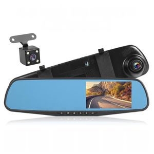 Prix usine 1080P voiture <span class=keywords><strong>Dash</strong></span> Cam boîte noire Full HD voiture Dvr caméra Auto 4.3 pouces rétroviseur caméscope - Product Image 1