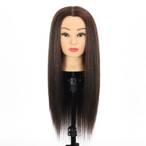 Apprenti modèle de tête pratique la coupe de cheveux qui peut être permanente, teinte et blanchie pour le style, têtes de modèle - Product Image 6