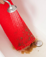 Waschbarer PVC-Schlaufen-Teppich, Spaghetti-Türmatte, Rutschfester Wasserdichter Auto-Bodenbelag