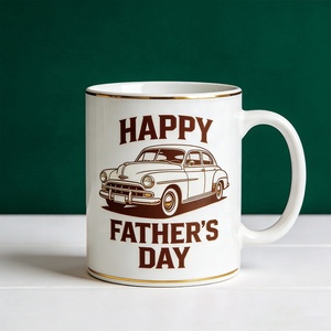 Taza de Cerámica Personalizada para Papá Amante del Béisbol - Taza Deportiva de 11 oz 'Champion Dad', Regalo Personalizado para <span class=keywords><strong>el</strong></span> Día del Padre y Amantes del Béisbol - Product Image 3