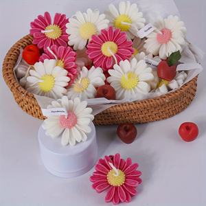 Moule en silicone 3D avec fleur de marguerite, bougie d'aromathérapie, fabrication de savon et artisanat époxy, bricolage et décoration intérieure - Product Image 3