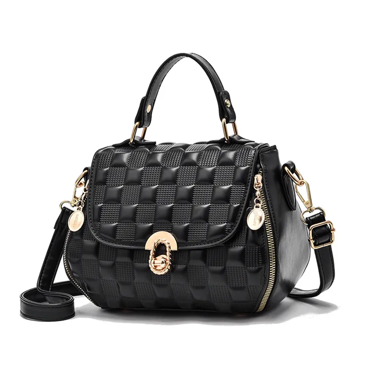 luxury top models leather 2023 fashion trendy shoulder latest ladies casual handbags crossbody
