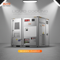 Contenedor ESS Integrado MATE de 10 pies con Refrigeración Líquida, 100kW 215kWh 300kW 699kWh, Sistema de Almacenamiento de Energía con Batería LFP Todo en Uno para C&I