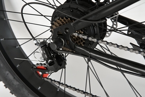 26 Inch Giá Rẻ Hot Bán 4.0 Chất Béo Lốp Xe Đạp Điện Tuyết Xe Đạp Điện 48V 350W Pin Lithium - Product Image 4