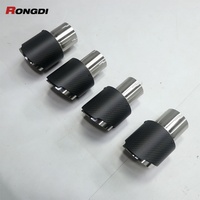 M3 M4 için Performans Tuning Valvetronic Arka Egzoz Boruları ve Uçları 304 Paslanmaz Çelik/Titanyum Alaşımı Fırçalanmış/Cilalı
