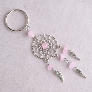 Tùy chỉnh sỏi <span class=keywords><strong>Keychain</strong></span> Dreamcatcher <span class=keywords><strong>Keychain</strong></span> Bead DIY <span class=keywords><strong>handmade</strong></span> tua Mặt dây chuyền kim loại mặt dây chuyền <span class=keywords><strong>Keychain</strong></span> cho món quà - Product Image 5
