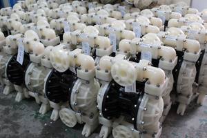 Bombas Neumáticas <span class=keywords><strong>de</strong></span> Plástico PP <span class=keywords><strong>de</strong></span> Grado Alimenticio MK25, Bomba <span class=keywords><strong>de</strong></span> Membrana <span class=keywords><strong>de</strong></span> Doble Diafragma Operada por Aire para Mermelada - Product Image 5