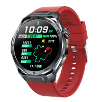 Reloj Inteligente ET474 con ECG para Hombre, con Linterna, Múltiples Modos Deportivos, Monitor de Frecuencia Cardíaca, Monitoreo de Fatiga, Recordatorio de Mensajes, Resistente al Agua IP68