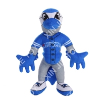 Jouet en peluche oiseau bleu personnalisé, design populaire, mascotte de dessin animé, jouet doux en forme d'oiseau