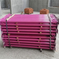 Fabriqué en Chine, étais télescopiques réglables en acier Q235, vente directe d'usine, galvanisés, personnalisables pour les projets de construction