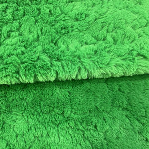 Luxus gefälschtes Kaninchen fell geprägtes Fell Trendy gebürstetes Fell für Damen mantel Jacke Mode accessoires Stofftier Stofftier - Product Image 5