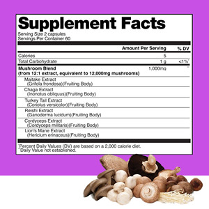 OEM ขายส่งแคปซูลสารสกัดจากเห็ดคุณภาพสูง ช่วยเสริมภูมิคุ้มกัน บำรุงสมอง ช่วยเพิ่มความจำและสมาธิ - Product Image 5