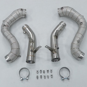 ท่อไอเสียแบบ Heatshield Racing สำหรับ Mercedes-Benz C63 C63S AMG W205 4.0T ปี 2019+ - Product Image 1