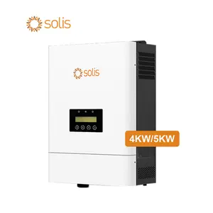 Solis Warranty 10Years 5000W Inverter 48V 220V 5Kw Battery Dc To Ac Power Off Grid Solar Power Charge Controller Hybrid Inverter