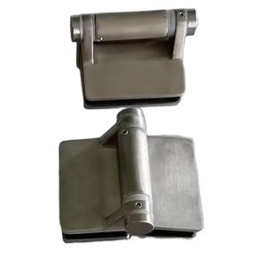 Clôture de <span class=keywords><strong>piscine</strong></span> en acier inoxydable 2205 Charnière de porte en verre à ressort à 180 degrés - Product Image 3