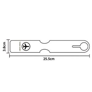 Etiquetas de Equipaje de Cuero PU de Primera Calidad, Etiquetas para Pasaportes y Maletas, Gran Venta - Product Image 4